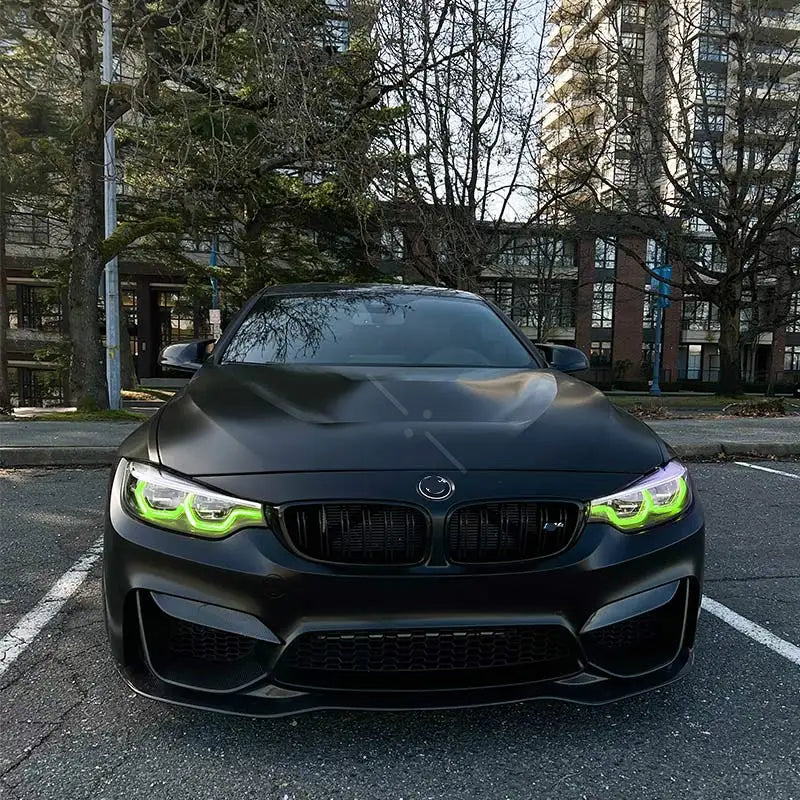 For BMW F80 M3 F82 M4 Lci Headlights Yellow Red Rgbw Daytime