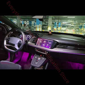 For Audi Q4 E-tron 2022+ Rhd Automobile Interior Lighting