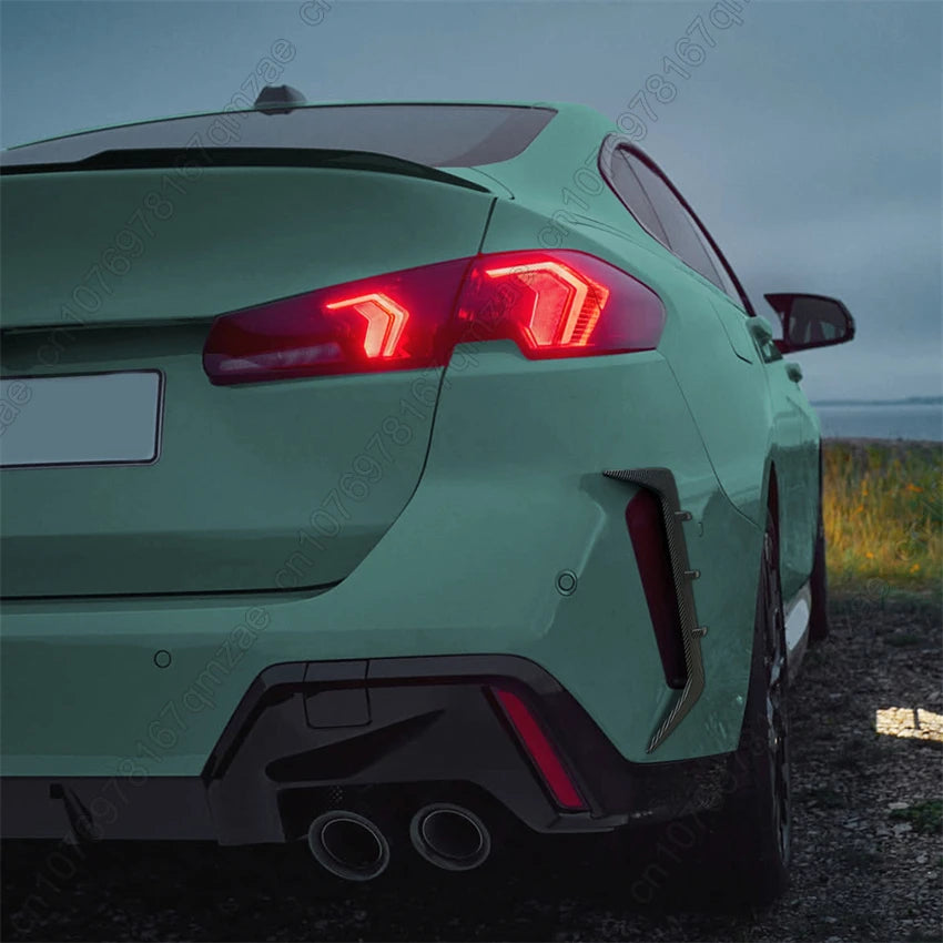 For BMW 2 Series F74 M Carbon Look Rear Bumper Splitter Side