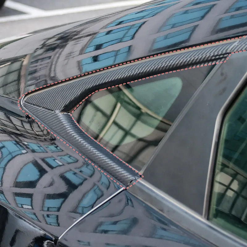 For MINI Cooper R55 R56 R60 Black Stripe Sticker Window Trim