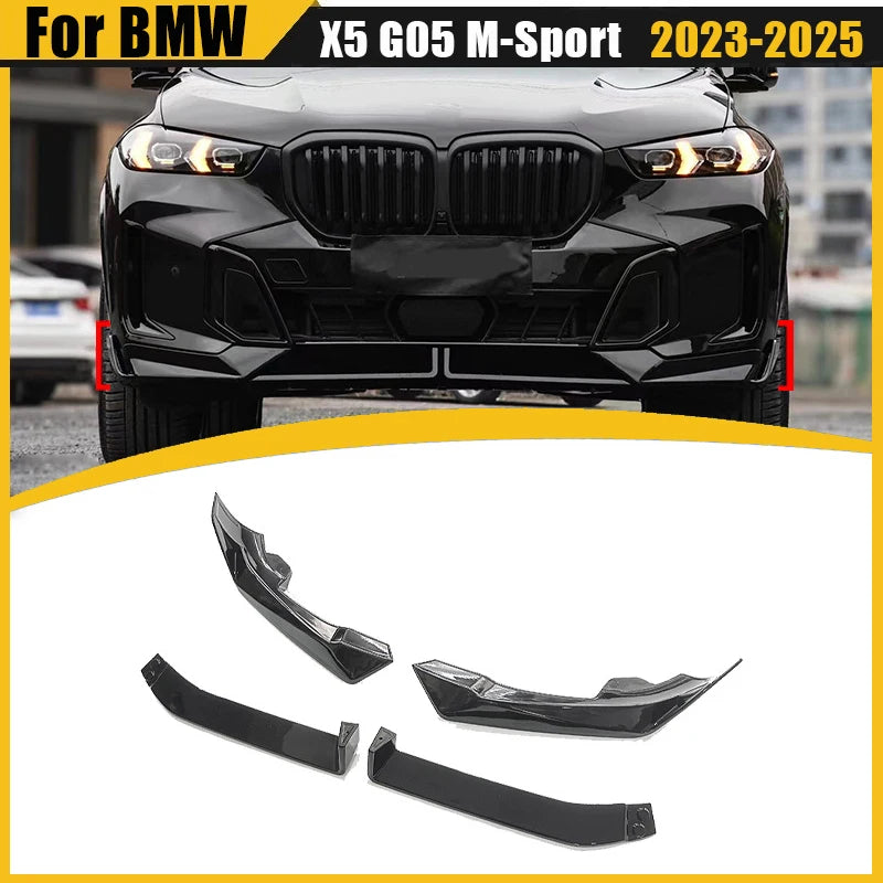 For BMW X5 G05 M-Sport Lci Mp Front Bumper Splitter Lip 30D 40I