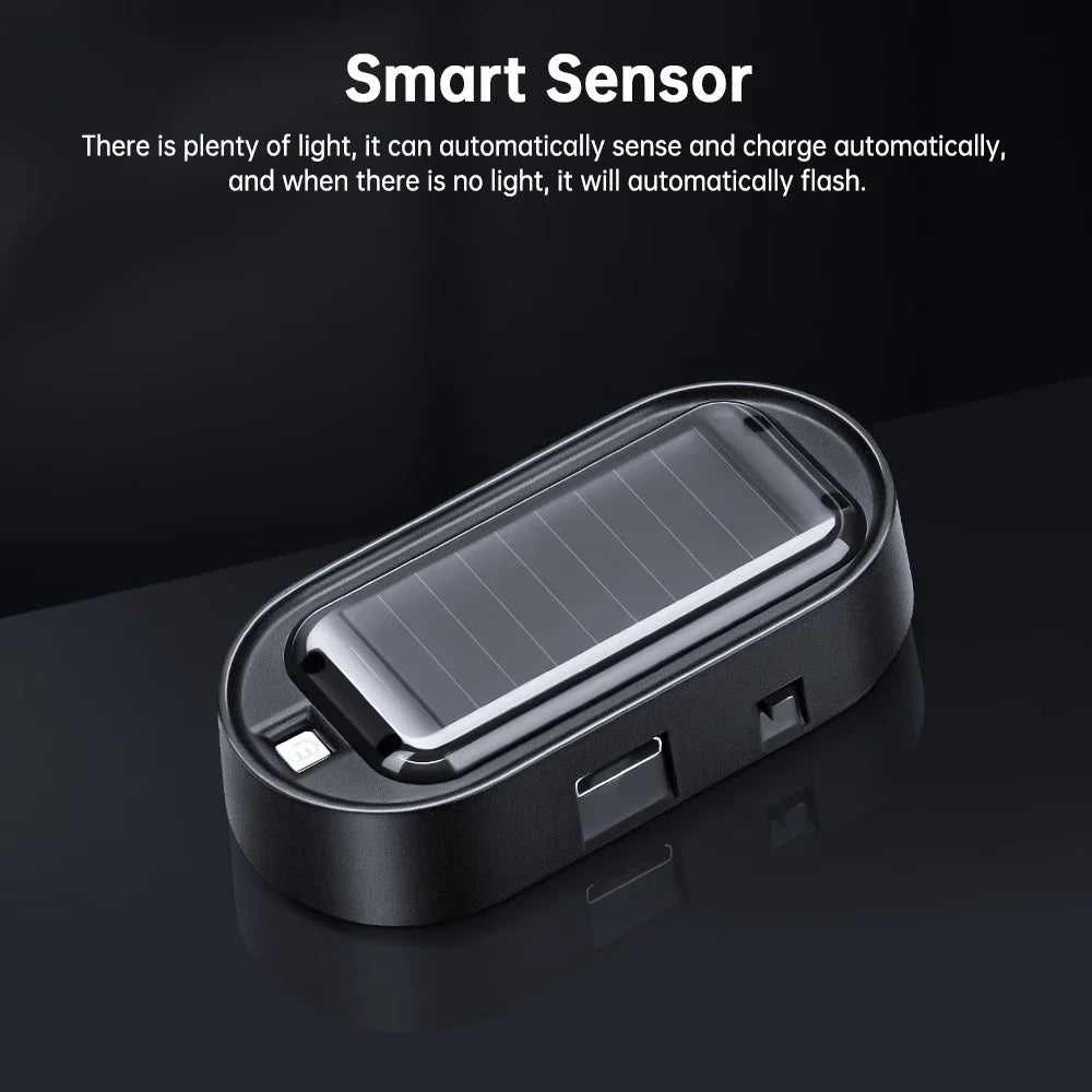 For Security Simulated Dummy Alarm Wireless Solar Powered