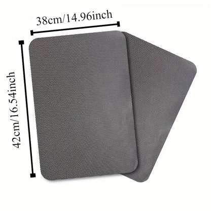 4PCS Sunshade Sticker Black Mesh Electrostatic Side Window Sun
