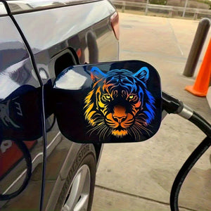 Multicolor Tiger Head Sticker Waterproof scratch-resistant Cars