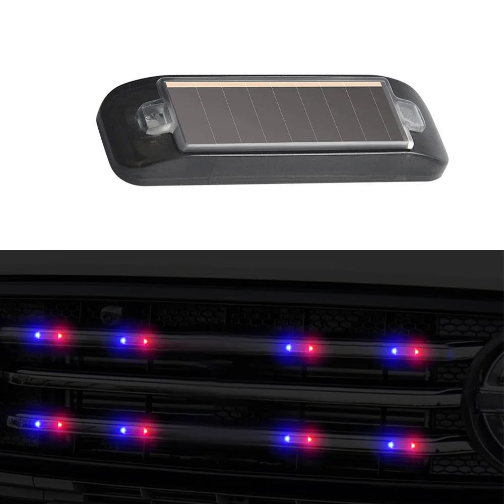 Waterproof Solar Power Warning Simulated Alarm Wireless