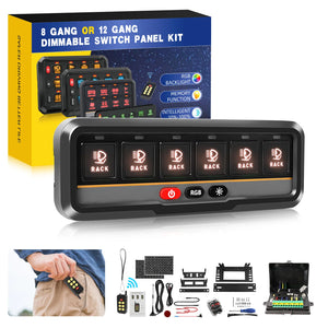 Hl Gang RGB Switch Panel Wireless Remote APP Control
