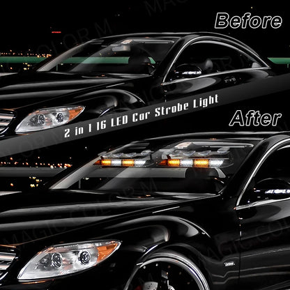 For Traffic Vehicles In Front Windshield Safety Warning Interior