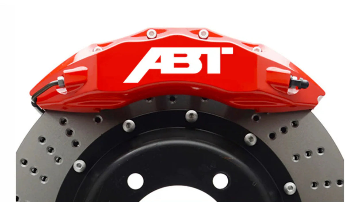 For Abt Heat Resistant 8PCS Set Custom Caliper Sticker Decals