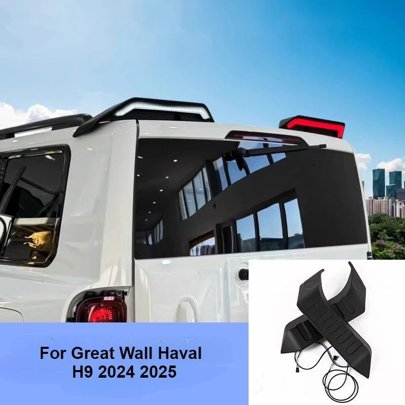 For Great Wall Haval H9 2024 Spoiler Tail Wings Flowing