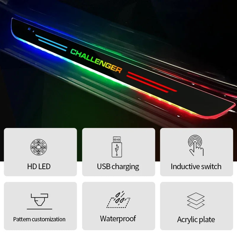 For Dodge Journey Ram 1500 Challenger Caliber Nitro Welcome
