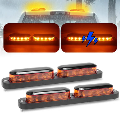 For Scania Man Mack Roof 20LED Strobe Rotary Warning Truck