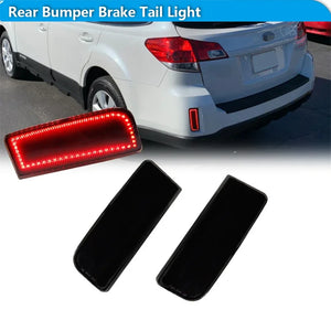 For Subaru Outback 2010 2011 2012 2013 2014 Red Rear Bumper