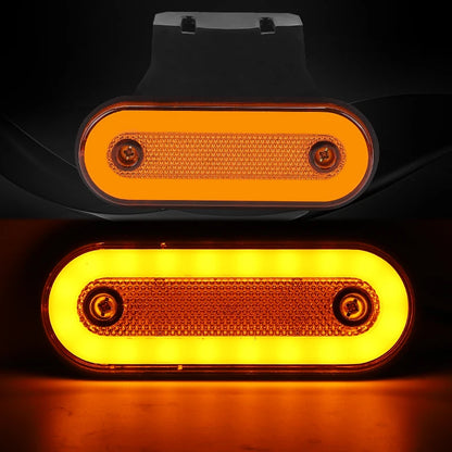 10PCS Side Marker Reflector Indicator Warning Clearance Signal