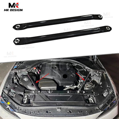 For BMW G42 G20 G22 G23 Dry Carbon Fiber Balance Bar Engine