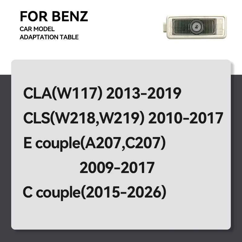For Benz ​C Couple E Couple 2PCS Welcome Cla W117 A207 C207 W218