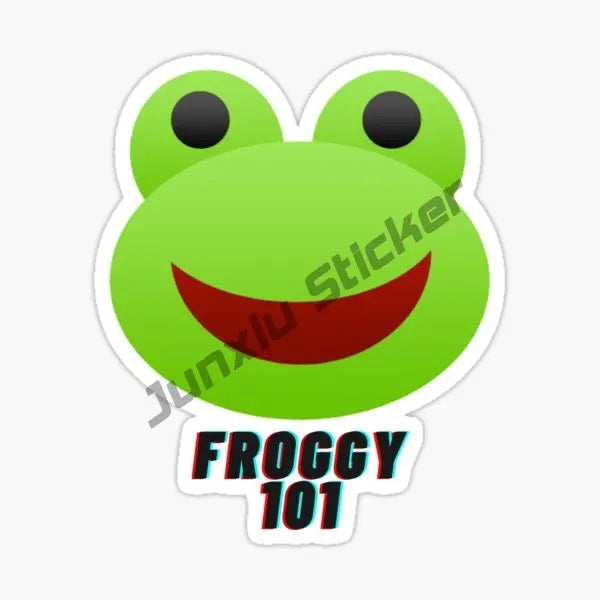 For Laptop Decor Bedroom Funny Office Froggy 101 Sticker Cute