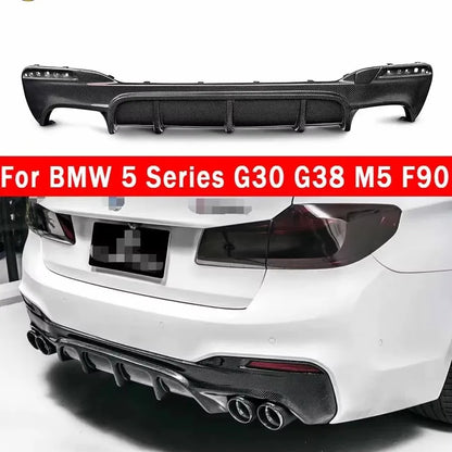 For BMW 5 Serie M5 F90 G30 G38 Fd Carbon Fiber Back Lip Rear