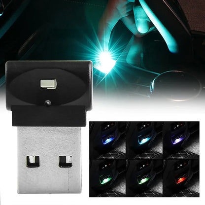 Interior Atmosphere Emergency Lighting MINI USB Colorful