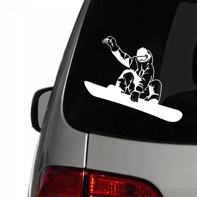 Lykx Various Sizes Sticker Snowboard Decal Waterproof Stickers On