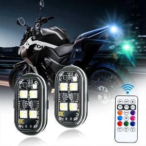 Rechargeable Kit RGB Color Changing Remote Control Atmosphere