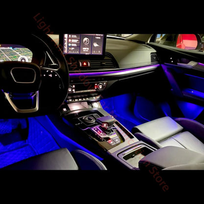 For Audi Q5 Q5L 2017-2022 Ambient Interior Lighting Upgrade