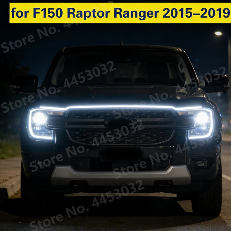 For Ford F150 Raptor Ranger 2015-2019 Drl Headlight Scan