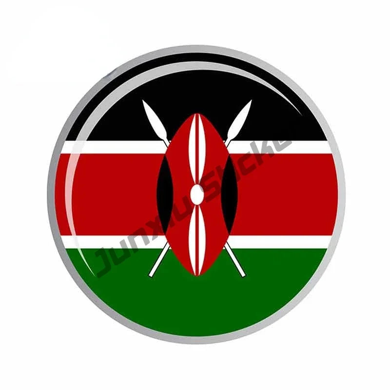 Kenya Vinyl Decal Coat Arms Kenyan Sticker Waterproof Bumper