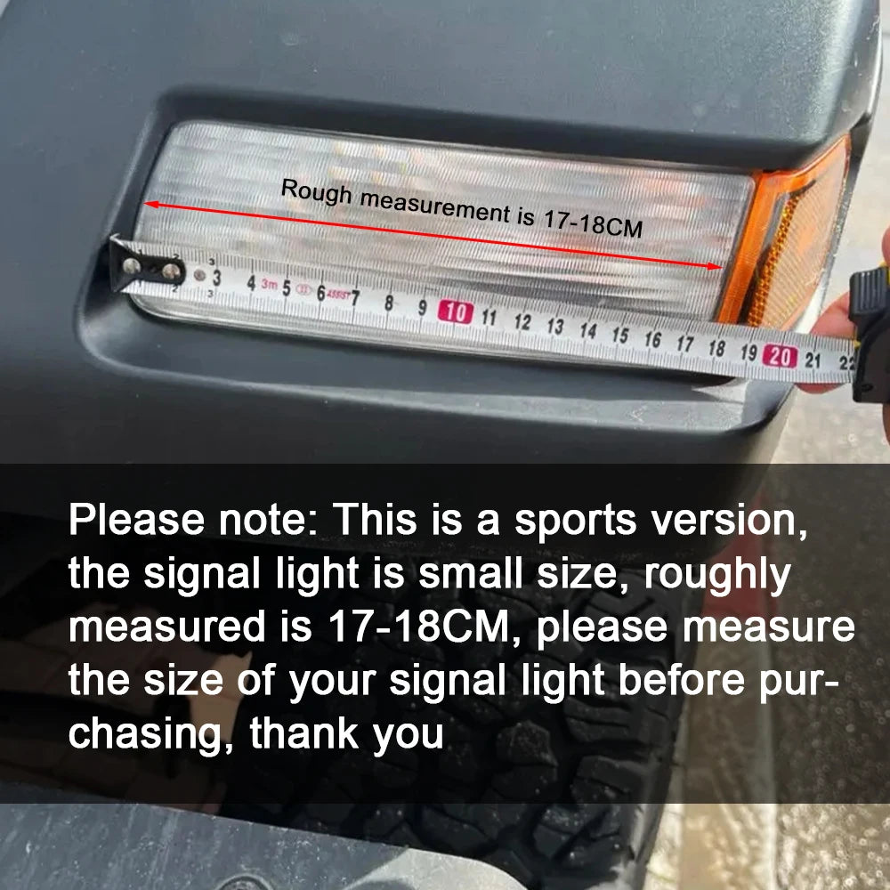 For Jeep Wrangler Jl Sport 2018 Fender Turn Signal Drl 2019 2020