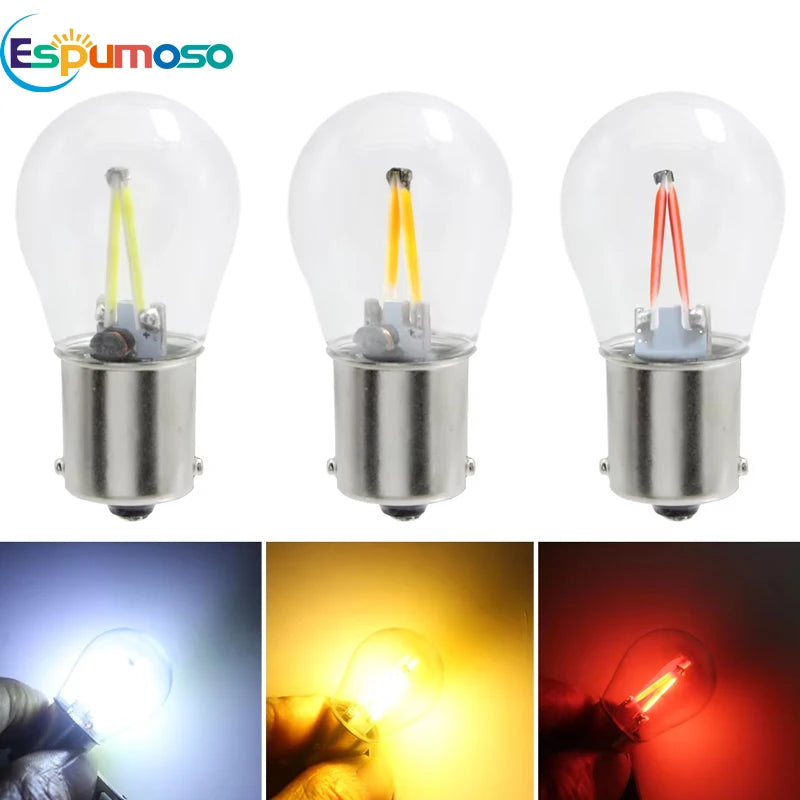1PCS 1156 ba15s P21W 1157 bay15d P21 5W Bulbs