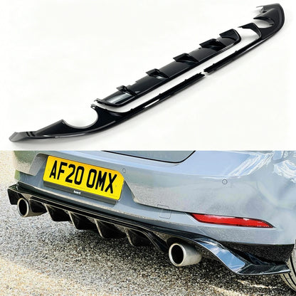 For VW Golf 7 7.5 MK7 3PCS Tcr Rear Bumper Diffuser Splitter 7.5