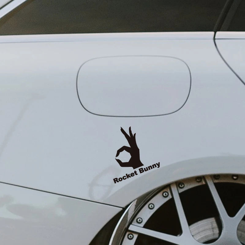 Rocket Bunny Rabbit Wide Body Jdm Modified Personality Sticker