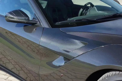 External Body Kit Full Dry Carbon Original Position Installation