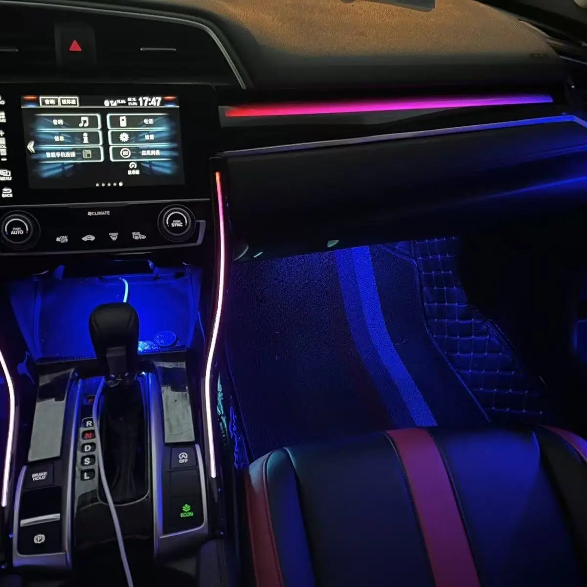 For Honda Civic 10TH Ambient Light Special Models Indoorledlight
