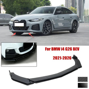For BMW I4 G26 Bev 2021-2026 5PCS Front Bumper Shovel Spoiler