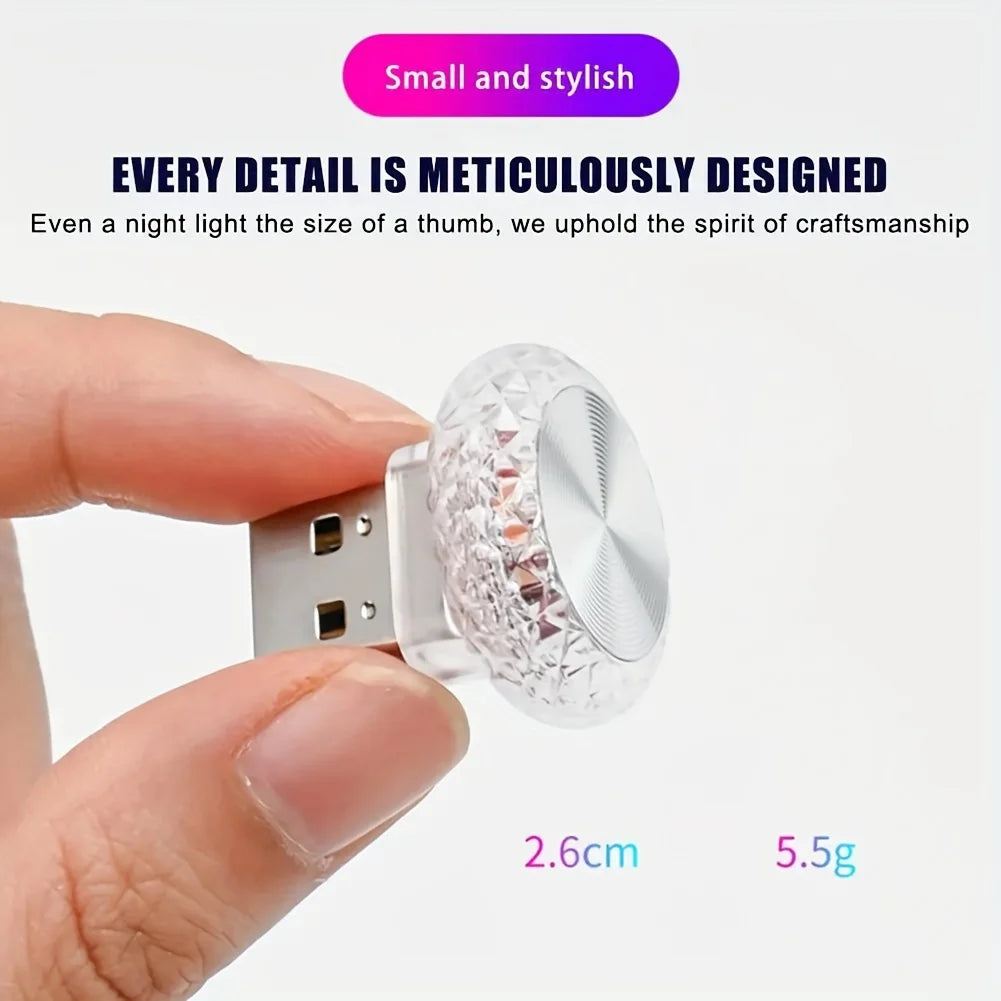 For Auto Interior Environment Light Computer Portable USB