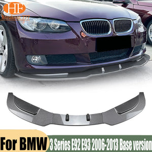 For BMW 3 Series E92 E93 Front Bumper Lip Spoiler Canard