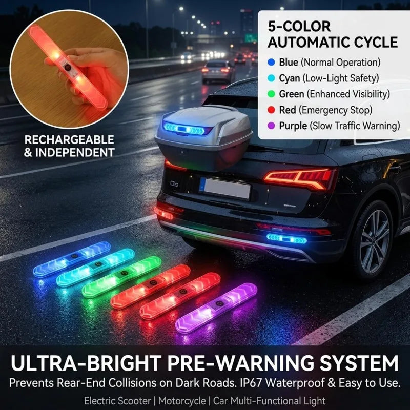 anti-collision Warning Door Handle anti-scratch Protector Strobe