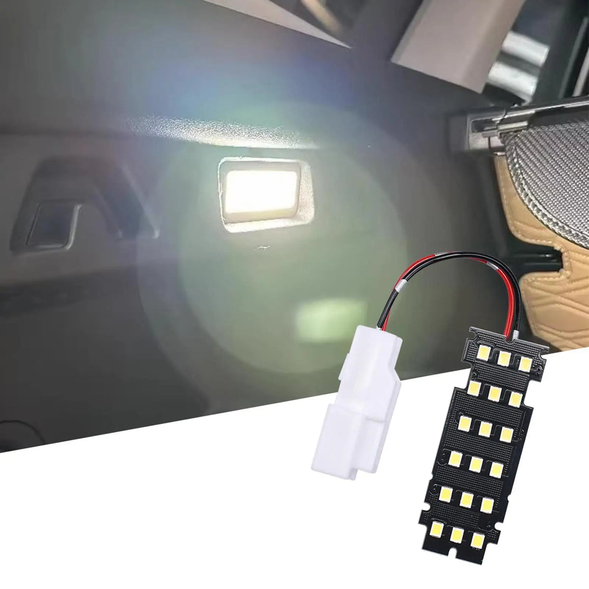 Truck Trunk Cargo Super Bright Reading Soft Lighting Interior