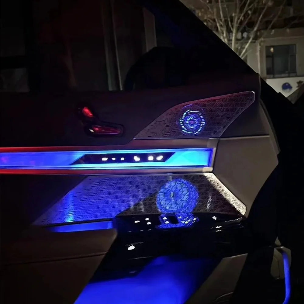 For BMW 7 Series G70 2023+ RGB Color Streamer Ambient Speaker