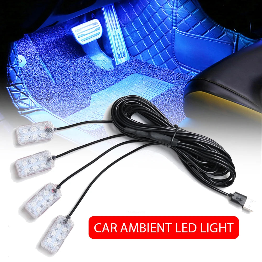 Foot Ambient USB Cig Neon Mood Lighting Backlight Interior