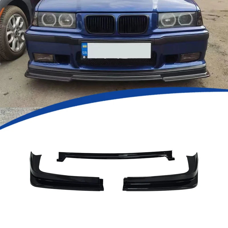 For BMW E36 M3 4 2 1990 2002 Door Coupe Front Bumper Lip Spoiler