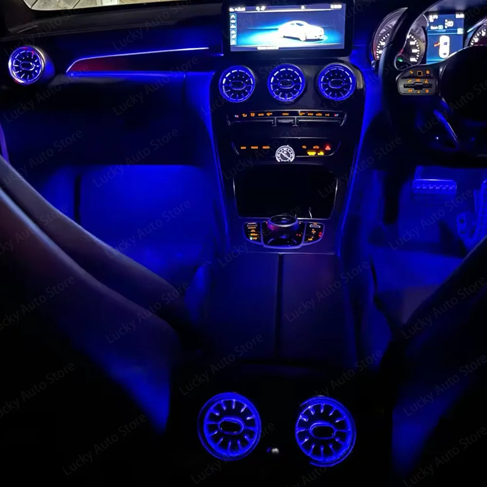 For Amg W205 X253 C43 C63 Ambient Color Benz C Glc Coupe C200
