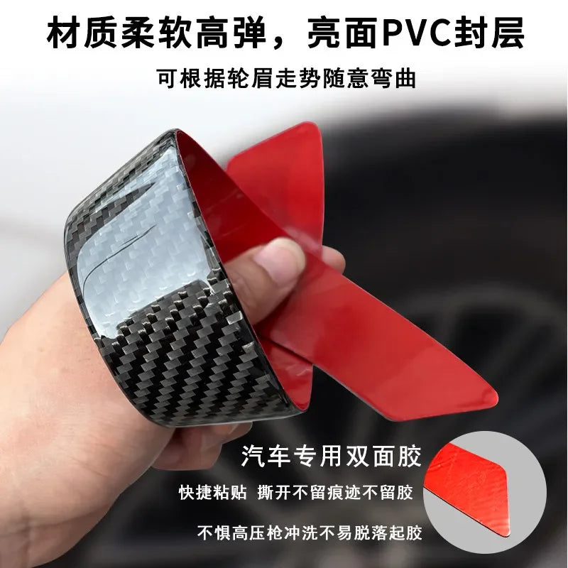 For Zeekr 001 007 Gt 009 Suitable 7X 9X Carbon Fiber Wheel Arch