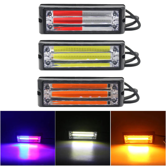 12V 24V Truck Side Cob Strobe Emergency Beacon Warning