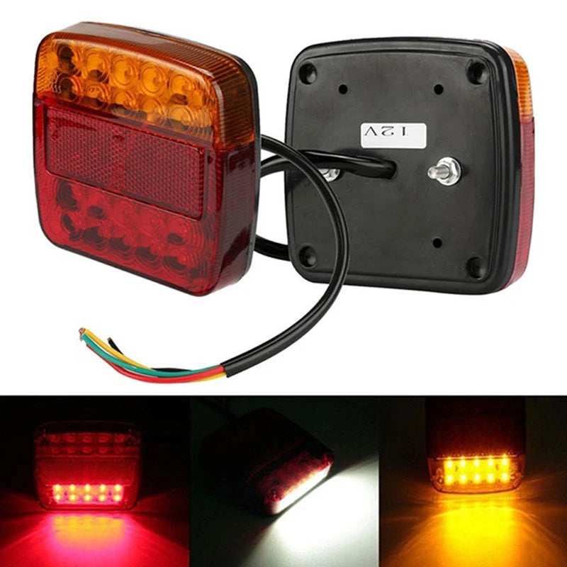 For Trailer Caravans 1PC 20LED 12V Waterproof Durable Truck Rear