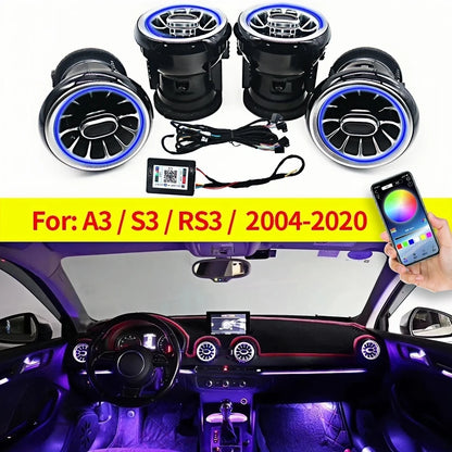 For Audi A3 S3 RS3 8V 256 Colours Bluetooth APP Control 8Y 8P