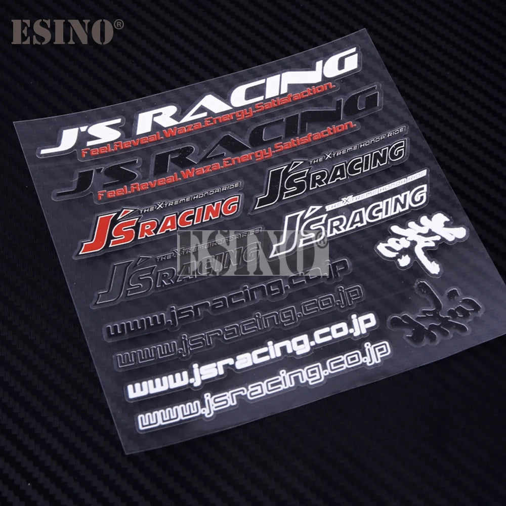 For Js Racing Creative Decal Set Bumper Door Handle Whole Body