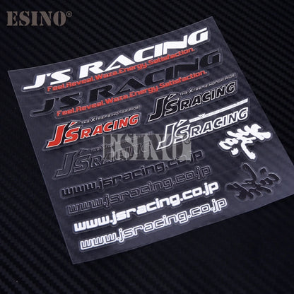 For Js Racing Creative Decal Set Bumper Door Handle Whole Body