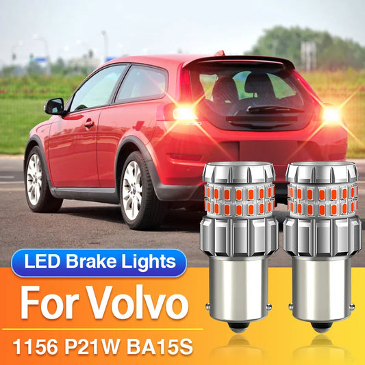 For Volvo C30 V60 XC60 XC90 P21W Brake 1156 ba15s Tail S40 S60