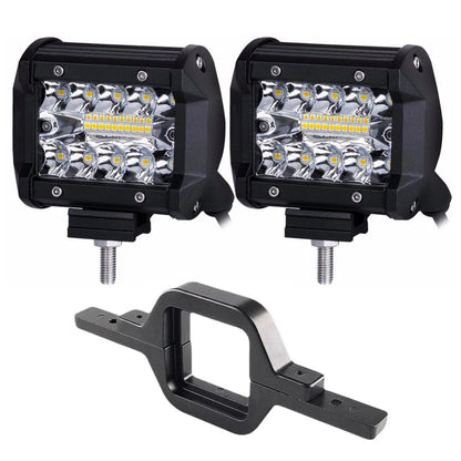 For Pickup Inch 60W Work Spot Flood Offroad Bar Trailer Tow